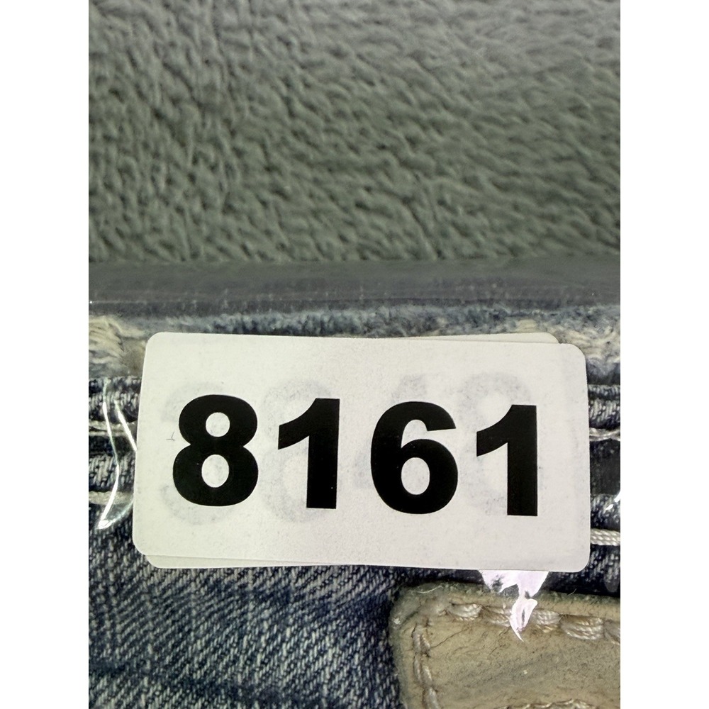 Silver Jeans Womens 28 Blue Bootcut Distressed Denim Berkley Surplus Low Rise - Picture 12 of 12